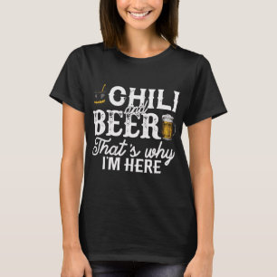 T-shirt Funny Chili Cook Off Party Bière