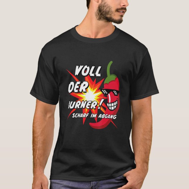 T-shirt Funny chilli saying for chilli lovers, spicy chill (Devant)