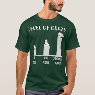 T-shirt Funny Chinchilla Vêtements Cadeau Niveau De Cadea