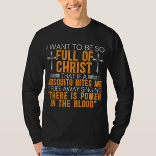 T-shirt Funny Christian Religious Servant of God Faithful