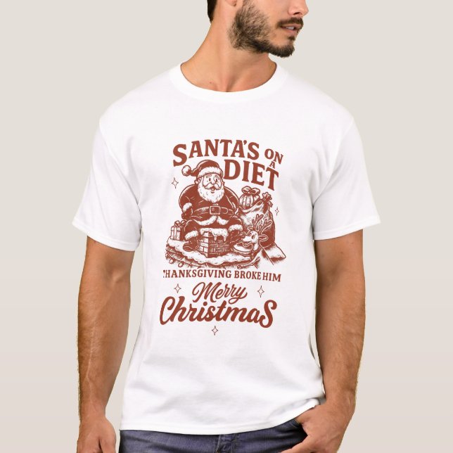 T-shirt Funny Christmas  (Devant)
