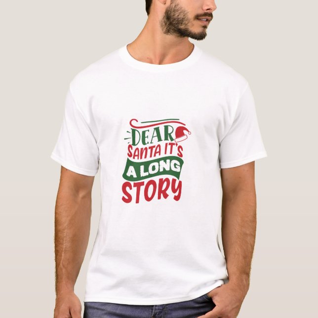 T-shirt Funny Christmas  (Devant)