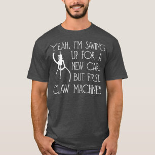 T-shirt Funny Claw Machine Funfair Arcade Jeu Craquiquemen