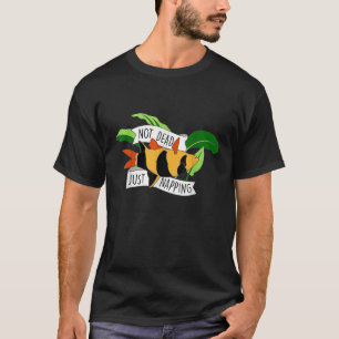 T-shirt Funny Clown Loach Aquarium d'eau douce