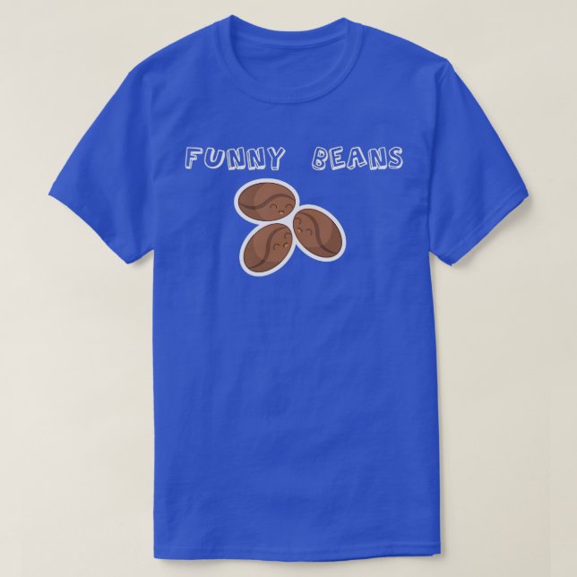 T-shirt Funny Coffee BeansFunny Coffee Roasting  (Design devant)