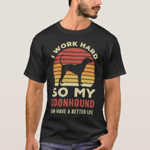 T-shirt Funny Coonhound