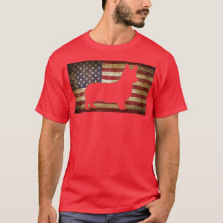 T-shirt Funny Corgi Pinscher Art Pour Hommes Femmes Corgi