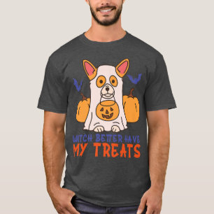 T-shirt Funny Corgi Sorcière Amoureux des chiens Mieux Avo