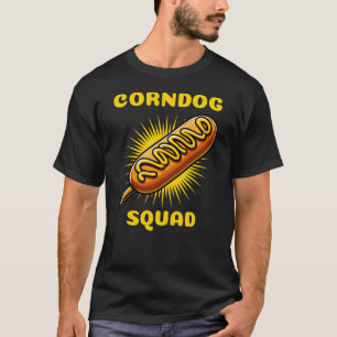 T-shirt Funny Corndog Squad Corn Amoureux des chiens