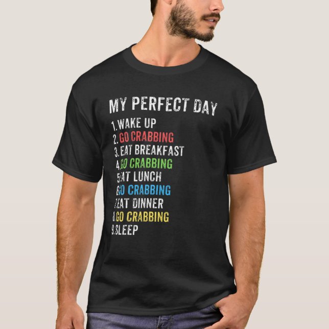 T-SHIRT FUNNY CRAB AMOUREUX CRABING PÊCHE CRABES BLEUS CRA (Devant)