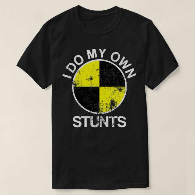 T-shirt Funny Crash Test (Design devant)
