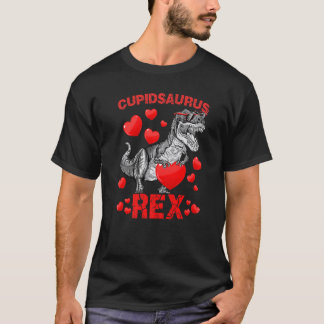 T-shirt Funny Cupidsaurus Rex Cupid T Rex Dinosaur Valenti