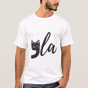 T-shirt Funny Cute Cat Comma La Funny Kamala Harris Présid