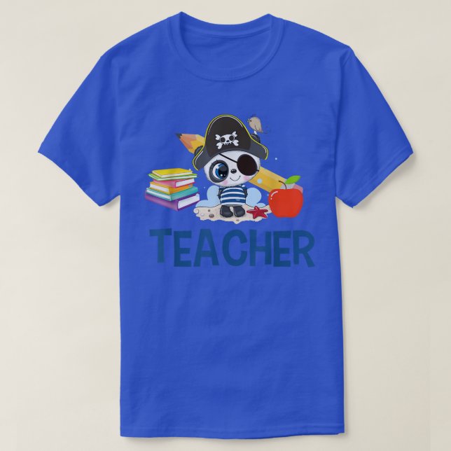 T-shirt Funny Cute Teacher Bear  (Design devant)