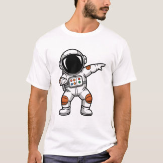 T-shirt Funny Dabbing Astronaut – Cool Space Cartoon