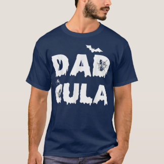 T-shirt Funny Dadcula Halloween Dad Dracula Costume Momste