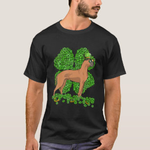 T-shirt Funny Dane Chien Shamrock St. Patricks Day