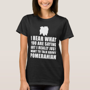 T-shirt Funny de Poméranie