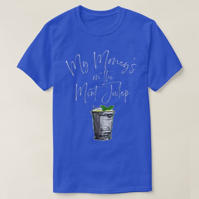 T-shirt Funny Derby Day and mint juleps, Kentucky horse ra (Design devant)