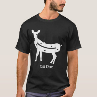 T-shirt Funny dill doe reindeer pickles naughty Dill Doe D