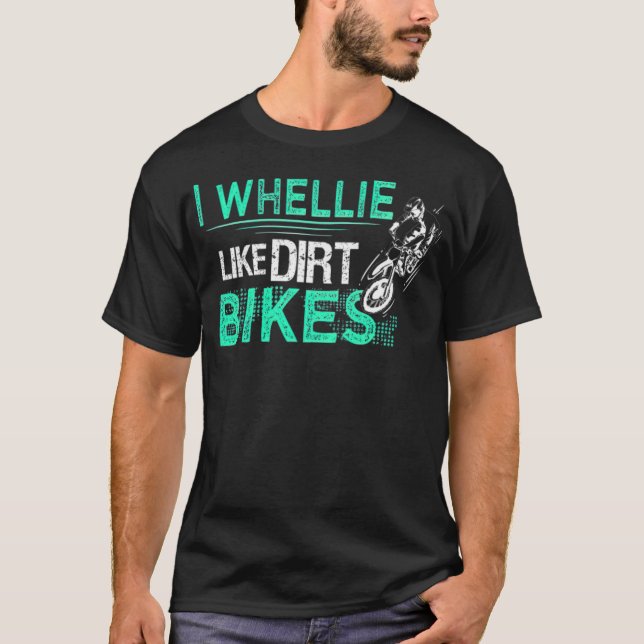 T-shirt Funny Dirt Bike Out Motocross Cadeau Cool Dirt Bik (Devant)