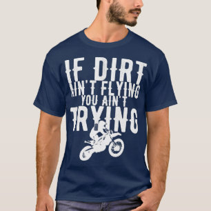 T-shirt Funny Dirt Vélo Riders Brap Funny Motocross