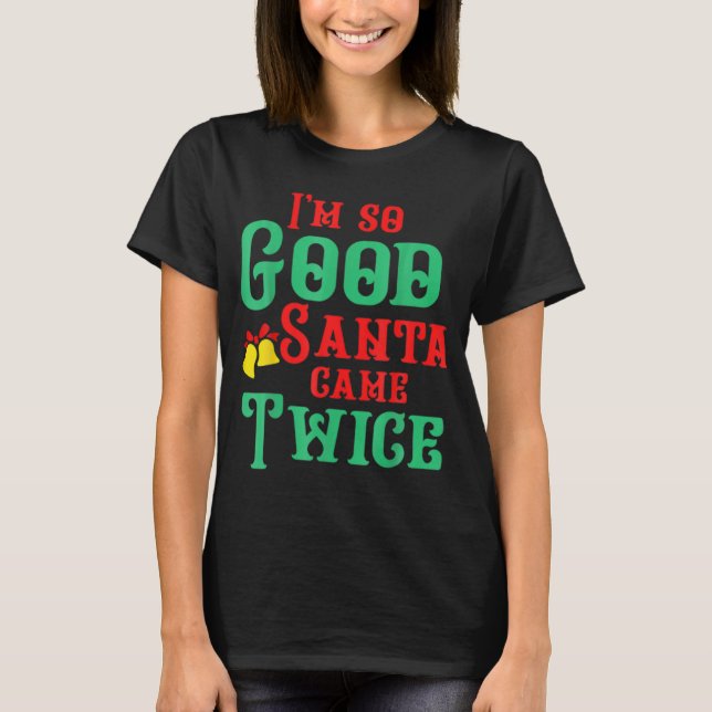 T-shirt Funny Dirty Naughty Inappropriate Christmas T Shir (Devant)