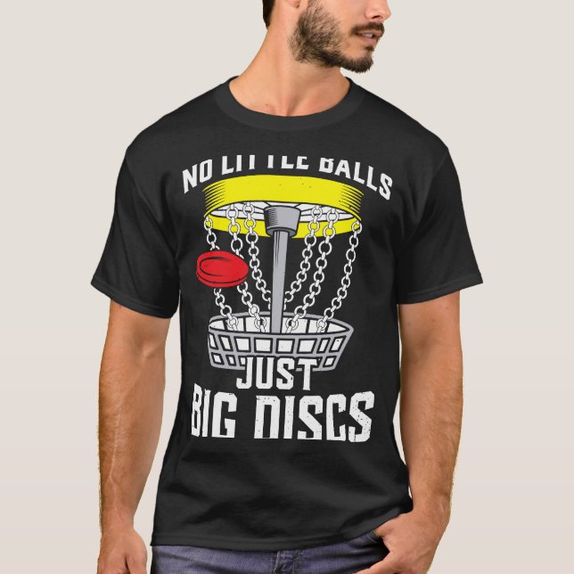 T-shirt Funny Disc Golf Outfit (Devant)