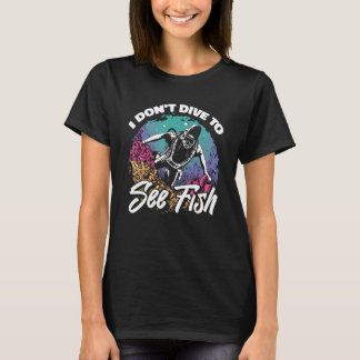 T-shirt Funny Diver   Snorkeling Dive Scuba Commercial Div