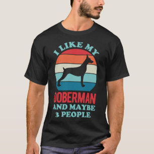 T-shirt Funny Doberman 207