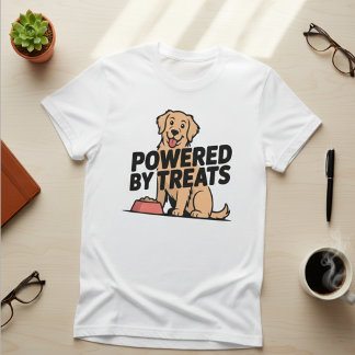 T-shirt Funny Dog Treats Design