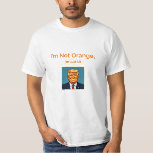 T-shirt Funny Donald Trump Cartoon – "I'm Not Orange, I'm
