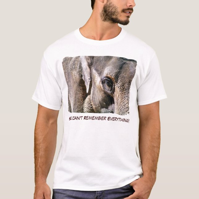T-SHIRT FUNNY ELEPHANT (Devant)