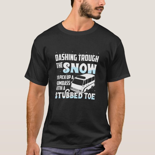 T-shirt Funny Emt First Responder Paramedic Christmas Wint (Devant)