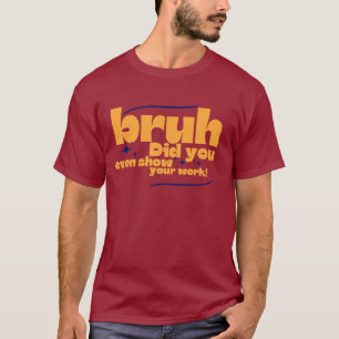 T-shirt Funny Enseignant brume graphique drôle assistant e