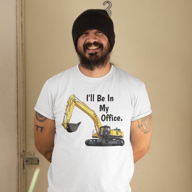 T-shirt Funny Excavator Bureau de l'exploitant d'équipemen (Cool Excavator Heavy Equipment Operator Shirt)