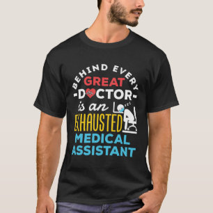 T-shirt Funny Exhaustit Assistant Médicale CMA