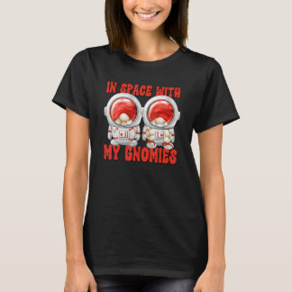 T-shirt Funny Family Quote With Space Themed Gnome Astrona