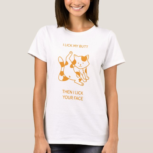 T-shirt Funny Feline Frenzy (Devant)