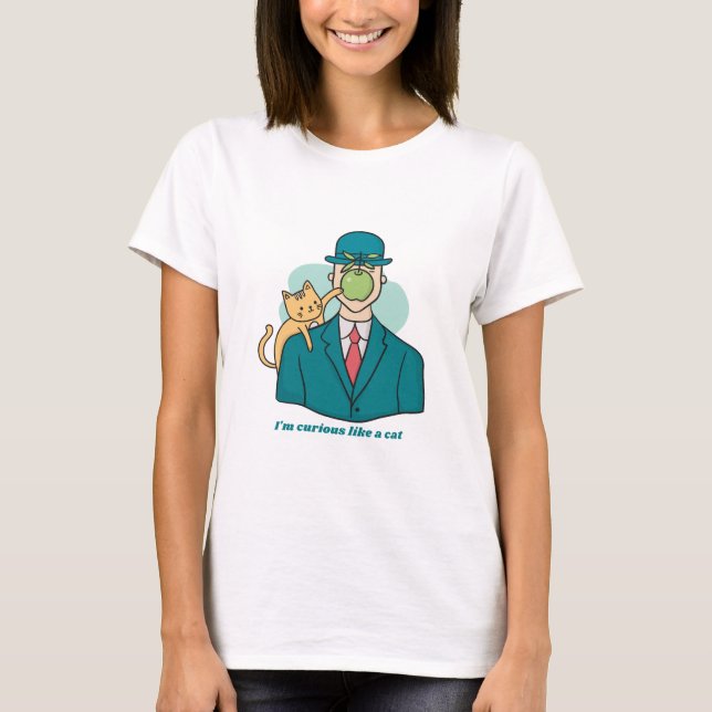 T-shirt Funny Feline Frenzy cat (Devant)
