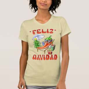 T-shirt Funny Feliz Navidad Cute Christmas Chili