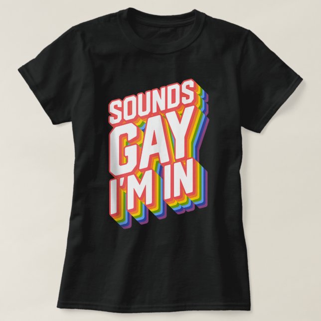T-shirt Funny Fierté Sonne Gay Je suis En Débardeur (Design devant)