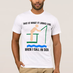 T-shirt Funny fishing
