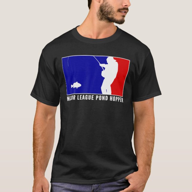 T-shirt Funny Fishing With Norm Major League Fisherman Pon (Devant)