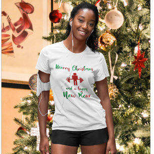 T-shirt Funny Fitness Fitmas
