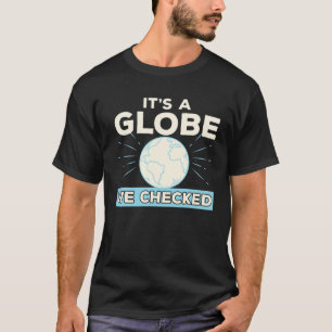T-shirt Funny Flat Earth Conspiracy Theory