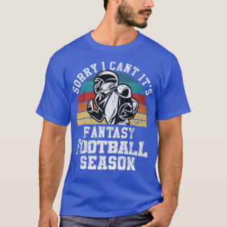 T-shirt Funny Football Désolé Je Ne Peux Pas Son Imaginair