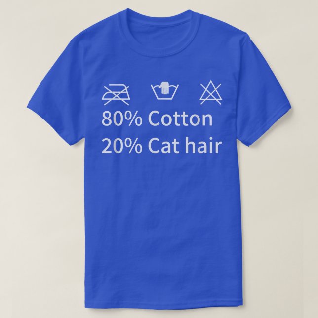 T-shirt Funny fourrure de chat pour propriétaire de chat  (Design devant)
