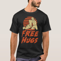 Funny Free Hugs - Brésilien Jiu-Jitsu, BJJ Cadeau