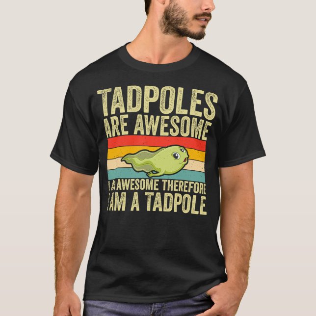 T-shirt Funny Frog Tadpole Lovers Design For Men Women Kid (Devant)